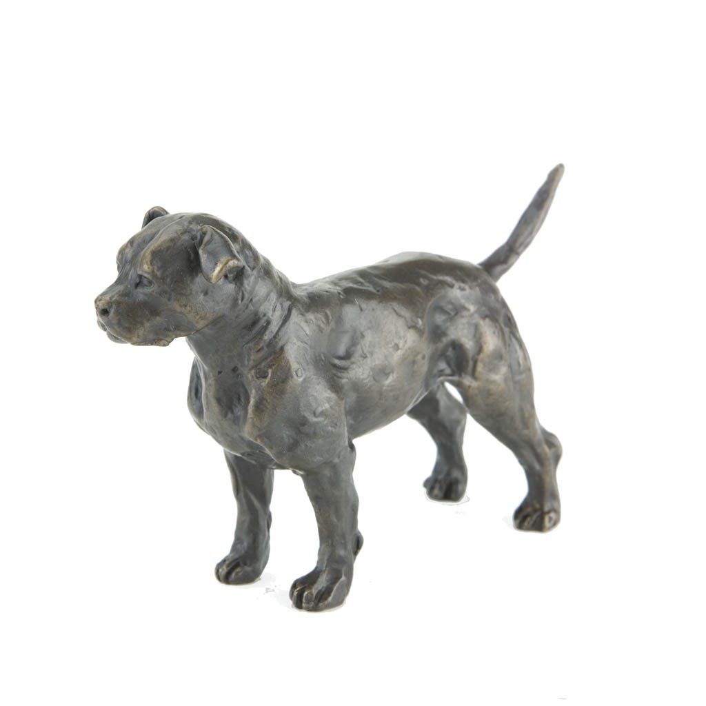 Staffordshire bull sale terrier figurine
