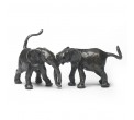 Bronze Elephant Sculpture: One Plus One by Jonathan Sanders