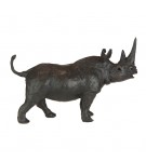 Bronze Rhino Sculpture: Bull Rhinoceros by Jonathan Sanders **New!**