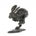 Bronze Hare Sculpture: Running Hare by Sue Maclaurin