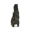 Bronze Squirrel Sculpture: Alert Squirrel