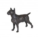 Bronze Dog Sculpture: Standing Bull Terrier by Sue Maclaurin 