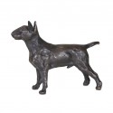 Bronze Dog Sculpture: Standing Bull Terrier by Sue Maclaurin 