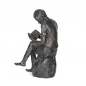 Wedgwood Museum Original Bronze Sculpture: Seated Boy II by Jonathan Sanders