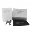 Bronze Dog Sculpture: Female Pug Maquette by Sue Maclaurin