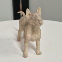 Bronze Dog Sculpture: Standing Bull Terrier by Sue Maclaurin 