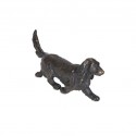 Trotting Long Haired Dachshund by Sue Maclaurin