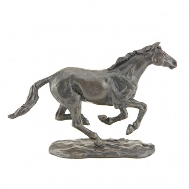 Bronze Horse Sculpture: Galloping Horse by Sue Maclaurin