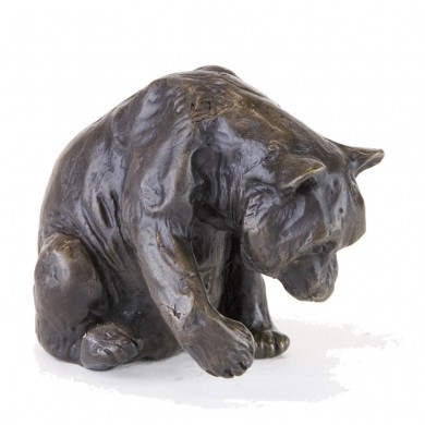 Bronze Panda Sculpture: Panda Mother