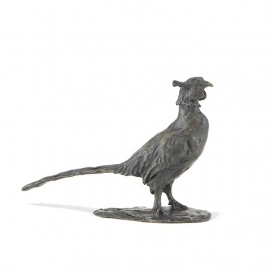 Bronze Bird Sculpture: Pheasant by Sue Maclaurin