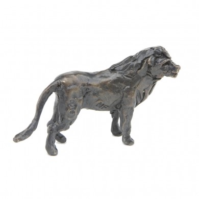 Bronze Lion Sculpture: Lion Maquette by Jonathan Sanders