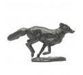 Bronze Fox Sculpture: Running Fox by Sue Maclaurin