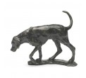 Bronze Hound Sculpture: Scenting Hound by Sue Maclaurin