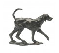 Bronze Hound Sculpture: Walking Hound by Sue Maclaurin