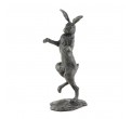 Bronze Hare Sculpture: Dancing Hare by Sue Maclaurin