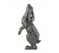 Bronze Hare Sculpture: Star Gazing Hare by Sue Maclaurin