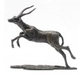 Bronze Impala Sculpture: Leaping Impala by Jonathan Sanders