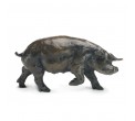 Bronze Pig Sculpture: Large Pig Head Right by Sue Maclaurin