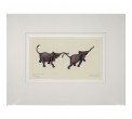 Limited Edition Elephant Print: Follow Me by Jonathan Sanders