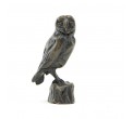 Bronze Bird Sculpture: Barn Owl Maquette by Sue Maclaurin