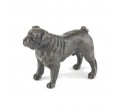 Bronze Dog Sculpture: Bulldog Maquette by Sue Maclaurin