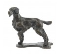 Bronze Dog Sculpture: Standing Springer Spaniel by Sue Maclaurin