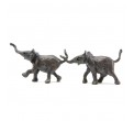 Bronze Elephant Sculpture: Follow Me Maquette by Jonathan Sanders