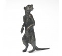 Bronze Meerkat Sculpture: Meerkat Hester by Jonathan Sanders