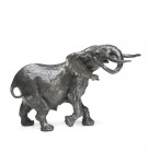 Bronze Elephant Sculpture: Bull Elephant by Jonathan Sanders