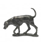 Bronze Hound Sculpture: Scenting Hound by Sue Maclaurin