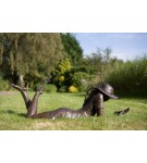 Wedgwood Museum Original Bronze Sculpture: Garden Lying Girl by Jonathan Sanders