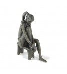 Wedgwood Museum Original Bronze Sculpture: Sitting Girl