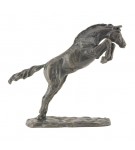 Bronze Horse Sculpture: Jumping Horse by Sue Maclaurin