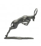 Bronze Impala Sculpture: Springing Impala by Jonathan Sanders