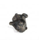 Bronze Panda Sculpture: Rolling Baby Panda