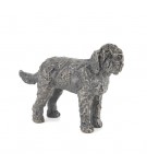 Bronze Dog Sculpture: Cockapoo