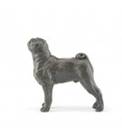 Bronze Dog Sculpture: Pug Maquette by Sue Maclaurin