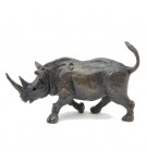 Bronze Rhino Sculpture: Rhinoceros Maquette by Jonathan Sanders