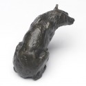 Bronze Bear Sculpture: Listening Bear by Sue Maclaurin