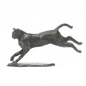 Bronze Cat Sculpture: Bounding Cat by Sue Maclaurin