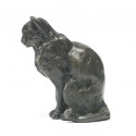 Bronze Cat Sculpture: Sitting Cat by Sue Maclaurin