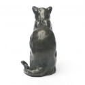 Bronze Cat Sculpture: Sitting Cat by Sue Maclaurin