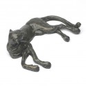 Bronze Cheetah Sculpture: Lying Cheetah by Jonathan Sanders 