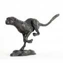 Bronze Cheetah Sculpture: Running Cheetah by Jonathan Sanders