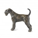 Bronze Dog Sculpture: Miniature Schnauzer