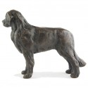 Bronze Dog Sculpture: Newfoundland by Sue Maclaurin