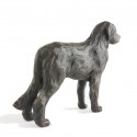 Bronze Dog Sculpture: Newfoundland by Sue Maclaurin