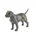 Bronze Dog Sculpture: Staffordshire Bull Terrier