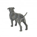 Bronze Dog Sculpture: Staffordshire Bull Terrier