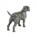 Bronze Dog Sculpture: Staffordshire Bull Terrier